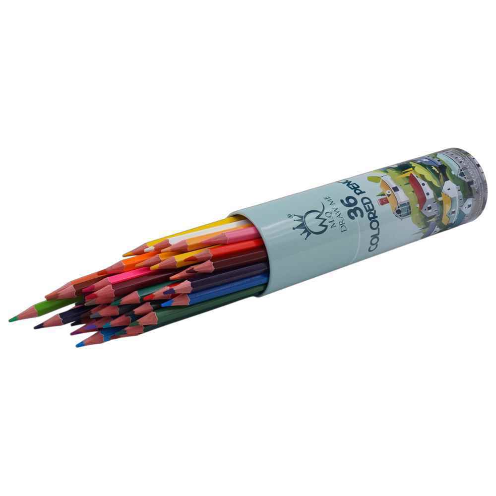 مداد رنگی 36 رنگ قوطی ام کیو کد 2429