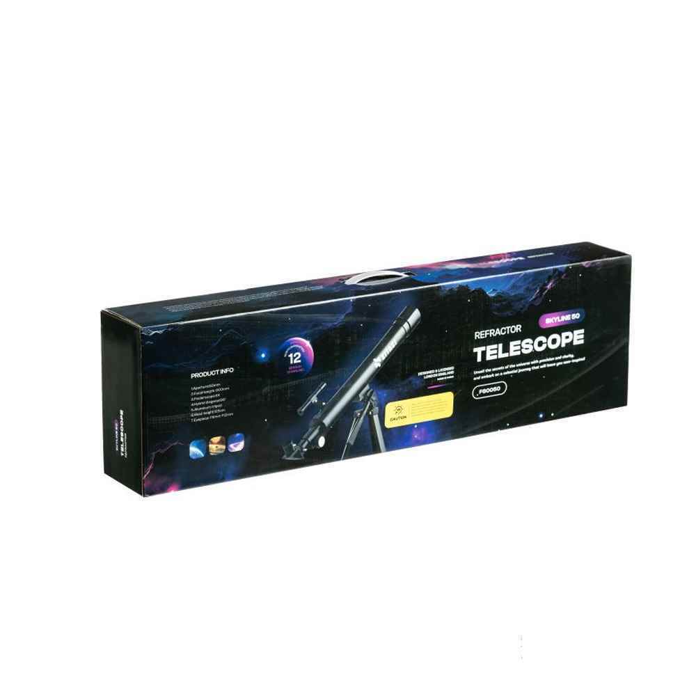 تلسکوپ زیتازی Skyline 50 شکستی 50mm بزرگنمایی 100 برابر
