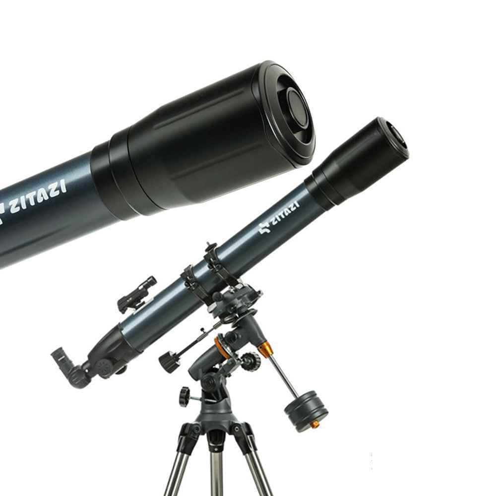 تلسکوپ شکستی حرفه ای با مقر استوایی و بزرگنمایی 270برابر زیتازی کد90080eq