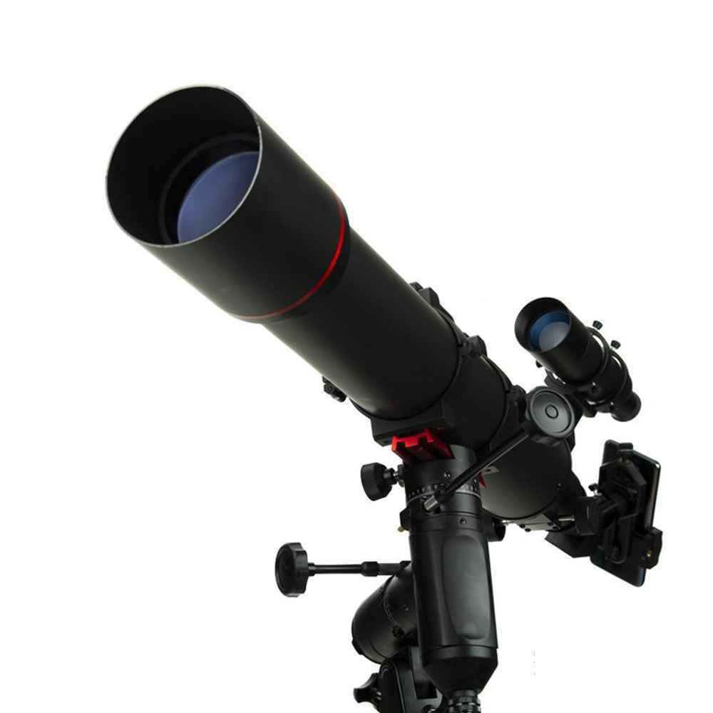 تلسکوپ نجومی فوق حرفه ای زیتازی Zenith 102EQ5 با هارد کیس آلومینیومی و هولدر عکاسی موبایل